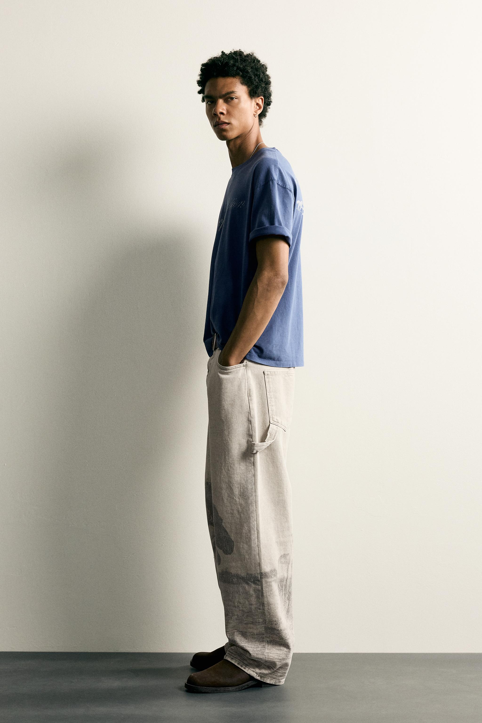 HORSE PRINT BALLOON FIT PANTS